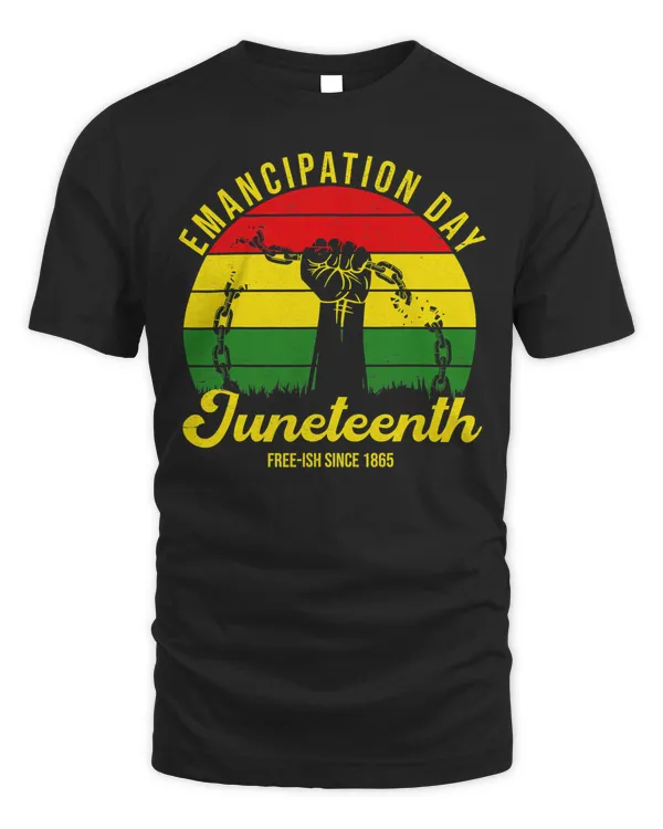 Awesome Juneteenth Shirt Emancipation Day 1865 Independence