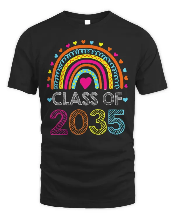 Class Of 2035 Shirt Pre-K Graduate Preschool Graduation