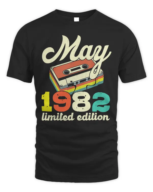 40th Birthday May 1982 Vintage Cassette Limited Edition