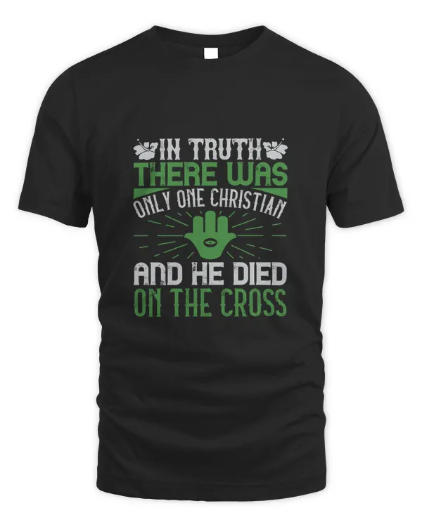 In truth,there was only one christian and he died on the cross-01