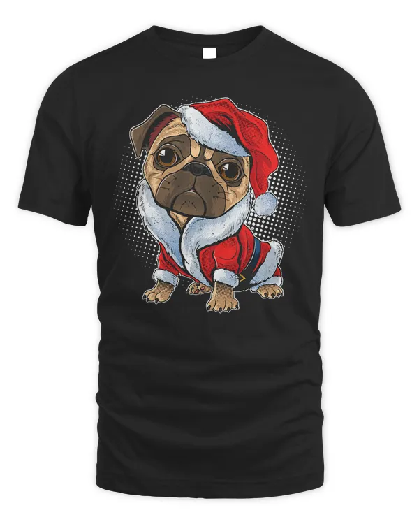 Pug Dog Christmas Pug Dog Mama Mom Dad Santa Xmas Pugmas 154 Pug Dad Pug Mom