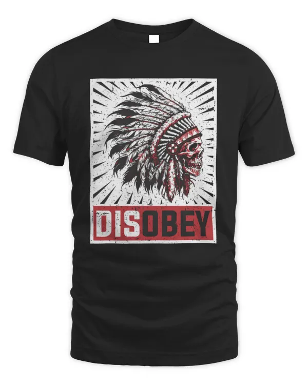 Disobey Chief Skull Native American