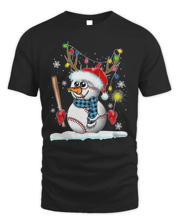 Baseball Baseball Snowman Balls Snowmies Christmas Lights Reindeer 149