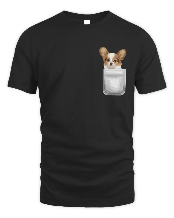 Papillon Puppy Dog in Your Pocket Sweatshirt