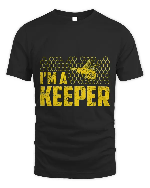 Funny Beekeeping Great Gift For Hive Honey Bee keper Lover Premium T-Shirt