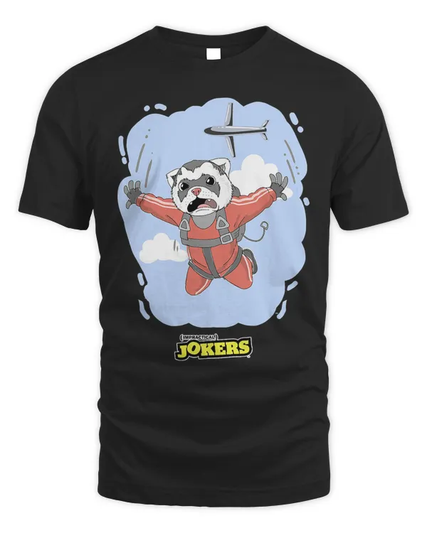 Impractical Jokers Murry Skydiving Ferret T-Shirt