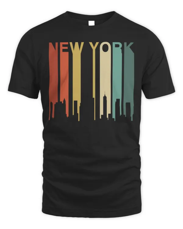 Retro New York Vintage City Urban Skyline NYC NY Architect Pullover Hoodie