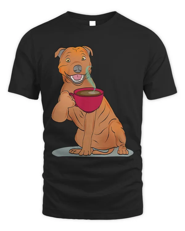 Funny Staffordshire Bull Terrier Dog Cute Puppy Graphic Pet T-Shirt