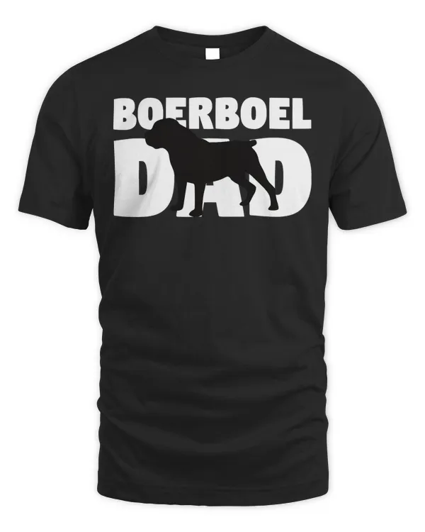 Boerboel Dad T-Shirt Boerboel Gift Father Dog Dad Tee