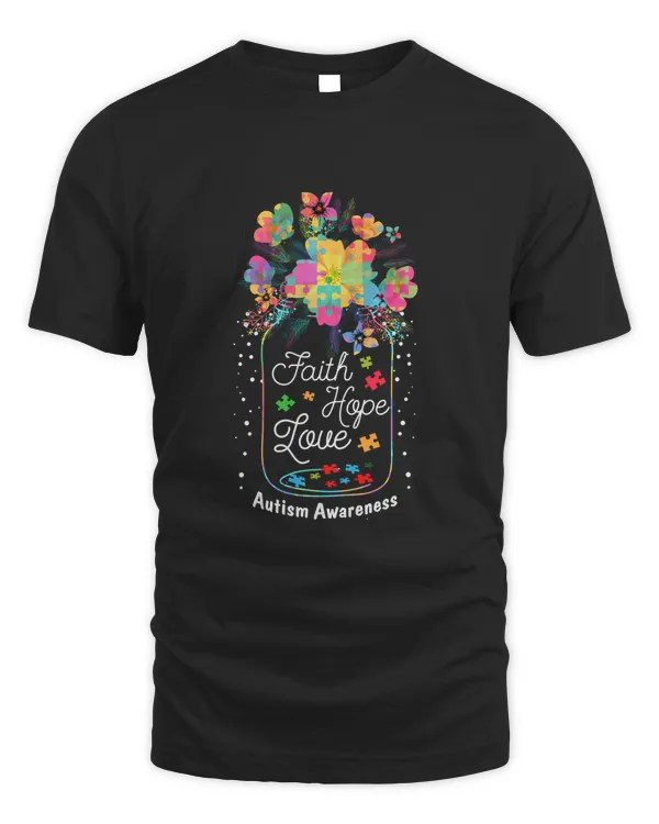 Faith Hope Love Autism awareness