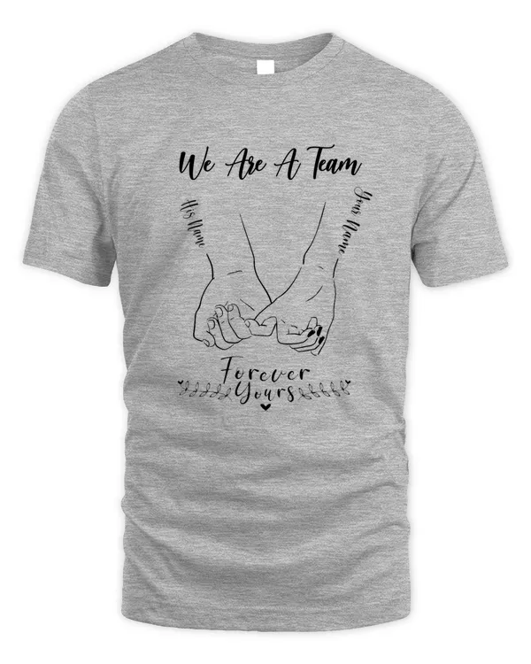 We Are A Team Couple, Classic Tshirt