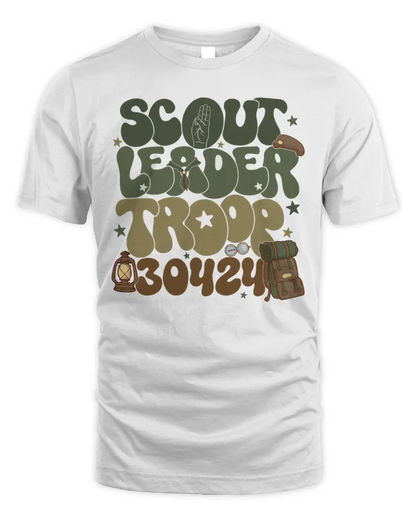 Scout Leader Troop Sweatshirt, Hoodies, Tote Bag, Canvas