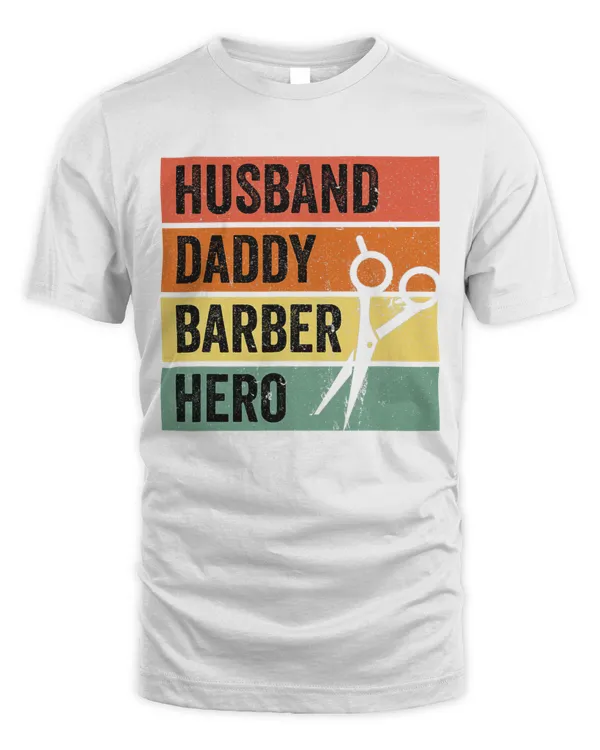 Barber Shirt Camisa De Barbero Dad Fathers Day T-Shirt
