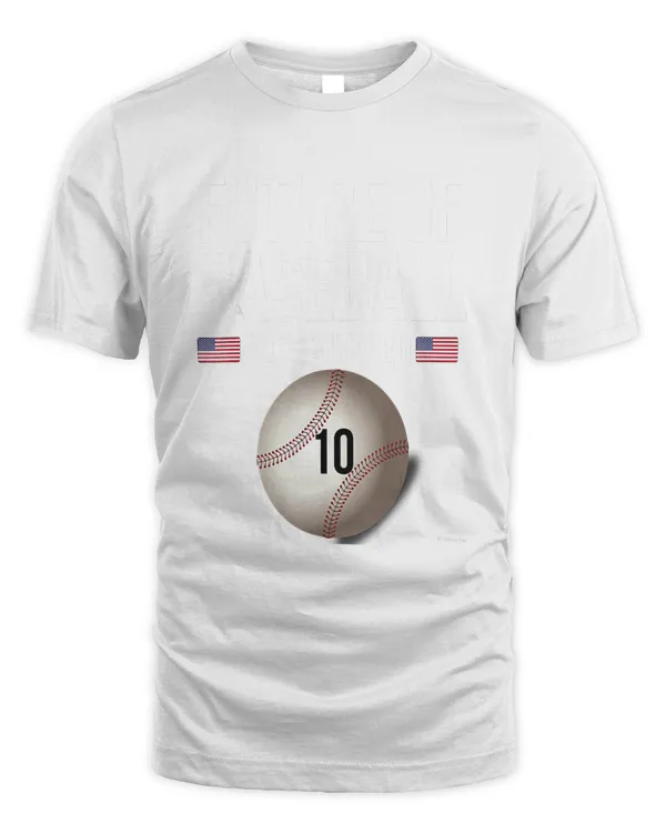 10th Birthday Baseball T Shirt For 10 Year Old Birthday Gift