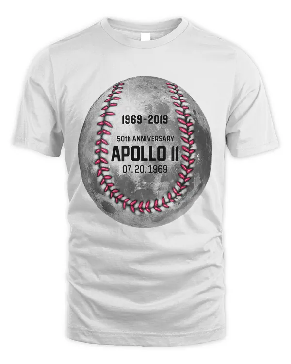 Apollo 11 50th Anniversary Moon Landing Shirt Baseball Gifts
