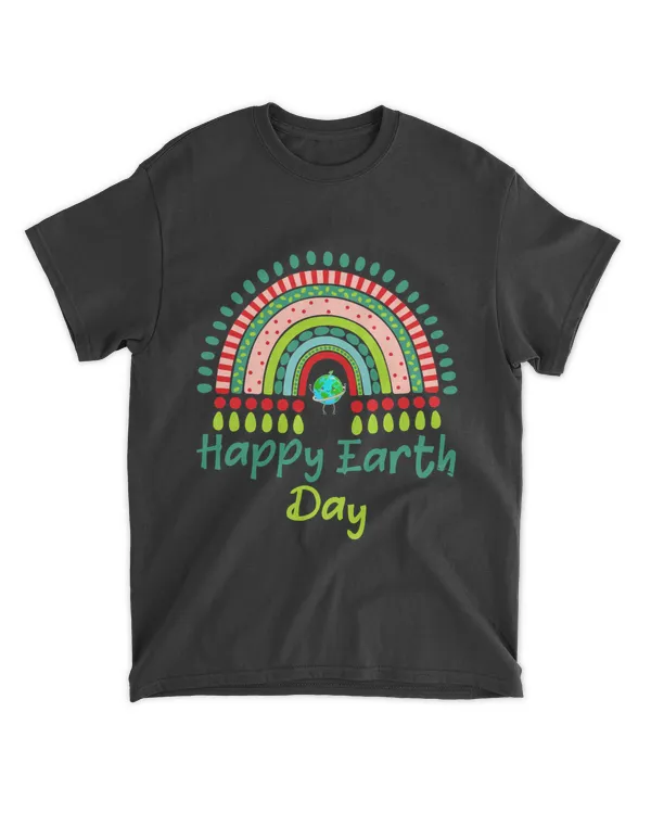 RD Happy Earth Day Shirt, Rainbow Earth Shirt, Kids Toddler Gift, Planet Earth Shirt