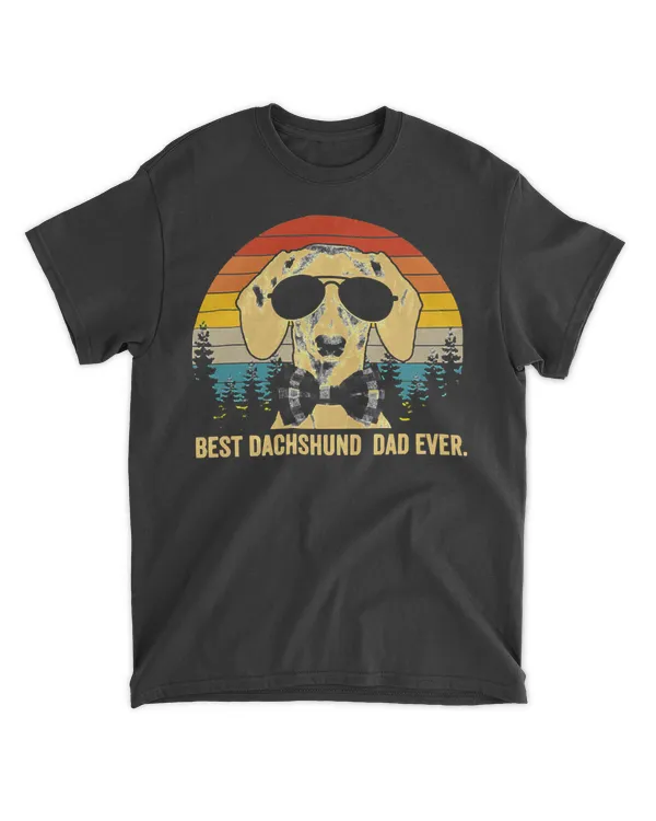 Dachshund Dog Best Dachshund Dad Ever 331 Dog Lover