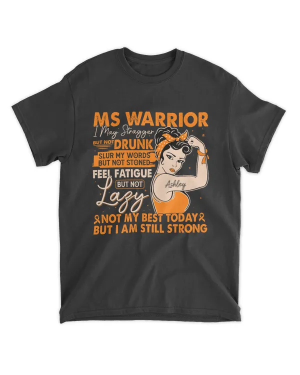 RD MS Warrior Strong Woman Shirt