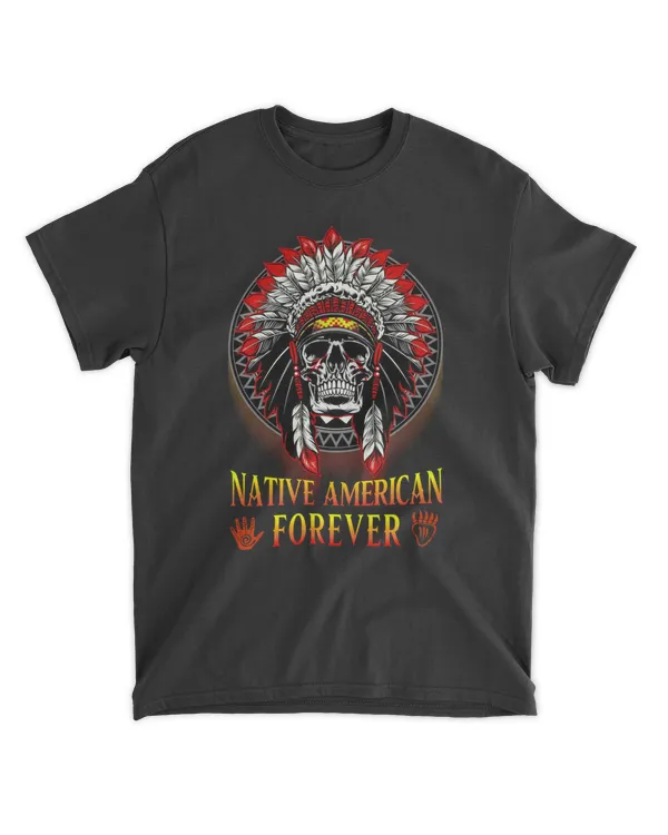 Native American Forever Skull