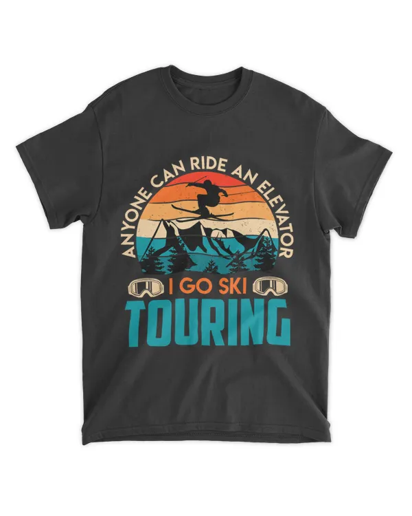 Ski Tour Anyone can Use Elevator Go Ski Touring Winter Sport