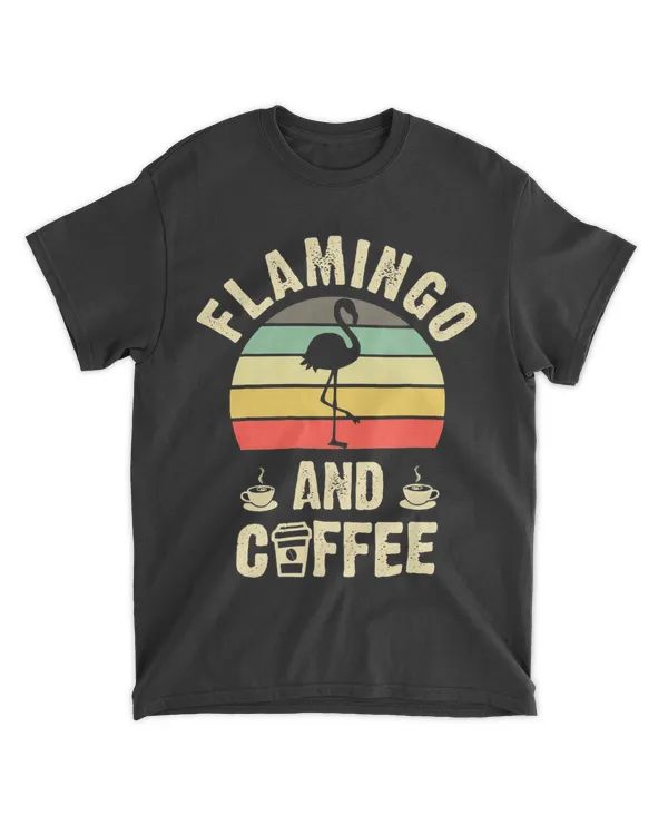 I like Flamingo 2Coffee Funny vintage Pet theme lover gift