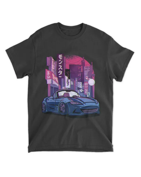 Vintage Japanese Drift Car Streetwear Retro Drifting Racecar 214