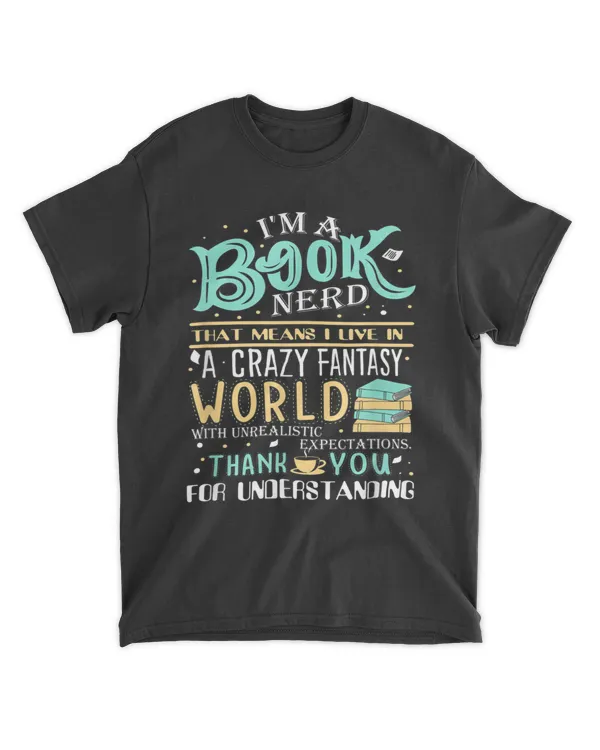 I39m a Book Nerd T-Shirt