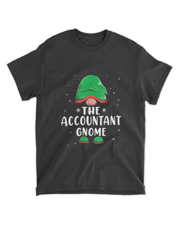 Gnome Accountant Gnome Buffalo Plaid Matching Family Christmas_321