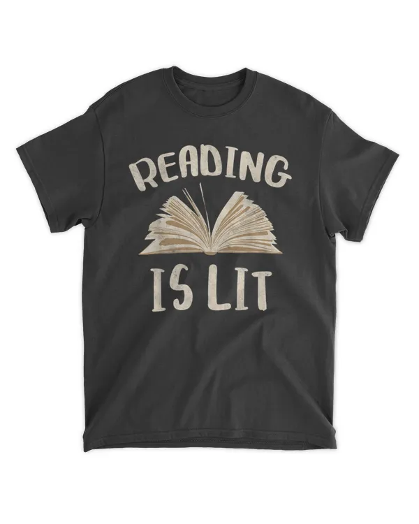 Reading Is Lit T-Shirt Literacy