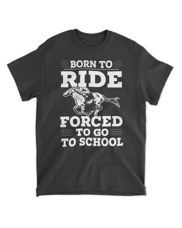 Horse Riding Born to ride forced to go to school