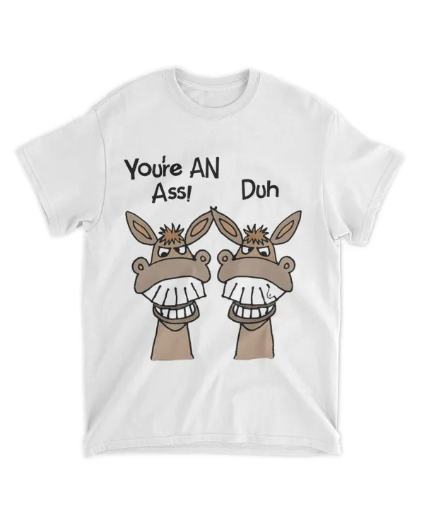 Smileteesfunny Funny Donkey Youre an Ass Insult Satire