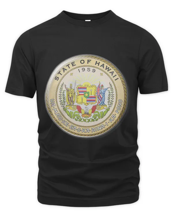 State of Hawaii USA Pride State Seal Crest 1959