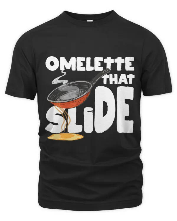 Funny Egg Puns Breakfast Omelette That Slide cooking lover
