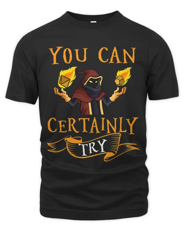 You Can Certainly Try Tabletop DM TTRPG RPG Role Playing
