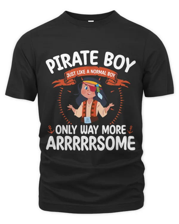 Funny Pirate Shirt Men Jolly Roger Boys Freebooter 3