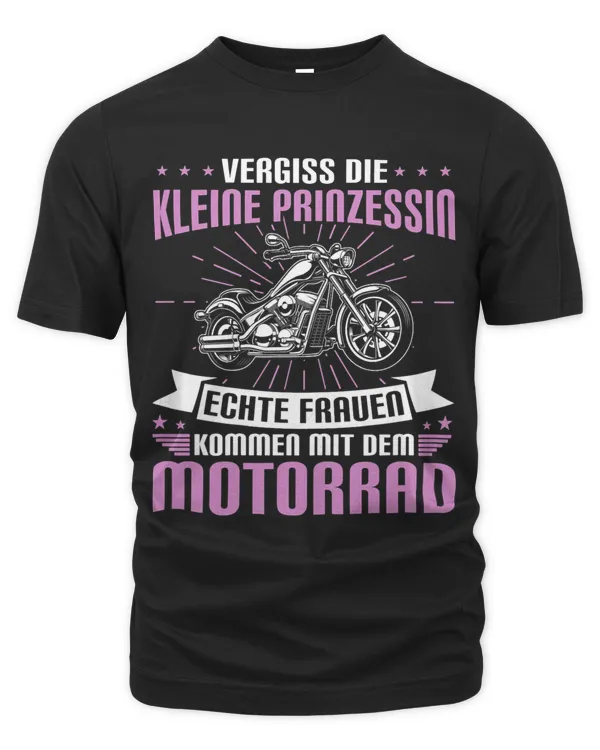Womens Motorcyclist sayings real women come with the motorcycle