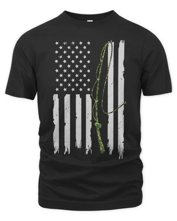 Fishing Fish Vintage American Flag Fishing 41 Fisher Hook