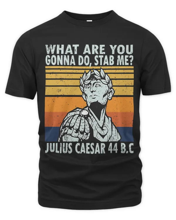 Vintage Retro Vintage What Are You Gonna Do Stab Me Julius