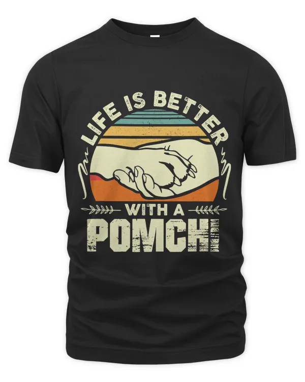 Pomchi Shirt Men Women Dog Mom Dog Lover 239