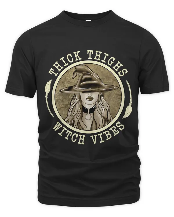 Thick Thighs Witch Vibes Halloween Witch Hex The Patriarchy