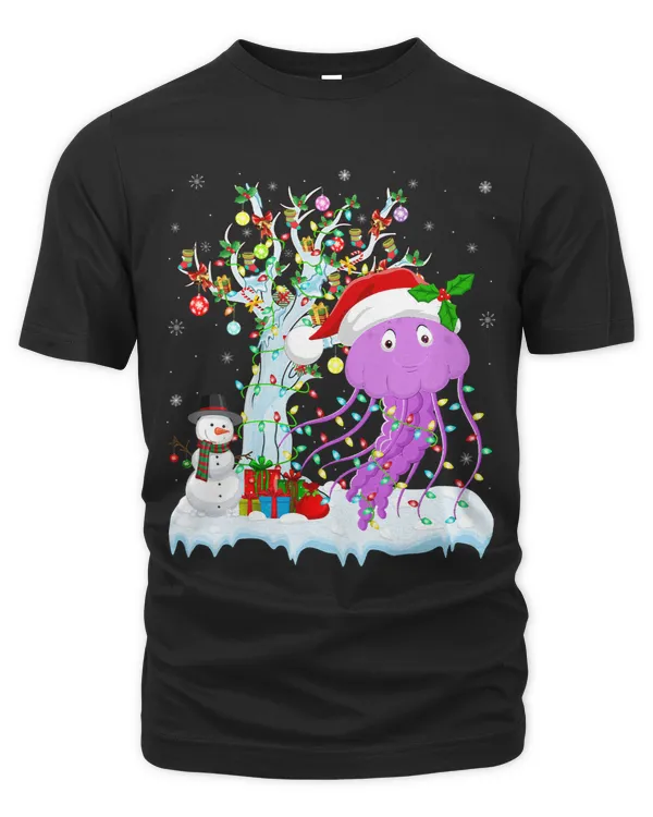Jellyfish Xmas Element Tree Lighting Jellyfish Christmas 24
