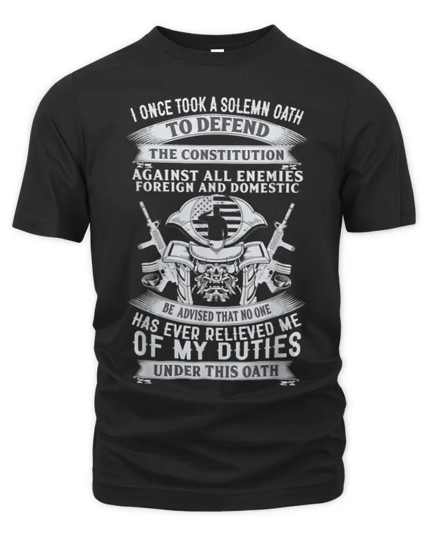 I One Took A Solemn Oath To Defend The Constitution