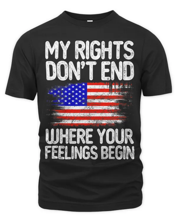 Rifle Bullet My Rights dont end where your Feelings begin