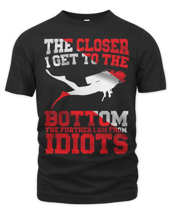 The Closer I Get To The Bottom The Further I Am From Idiots