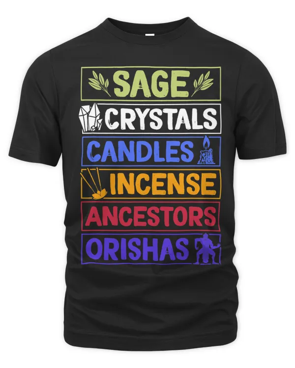 Sage Crystals Candles Incense Ancestors Orishas Spirituality