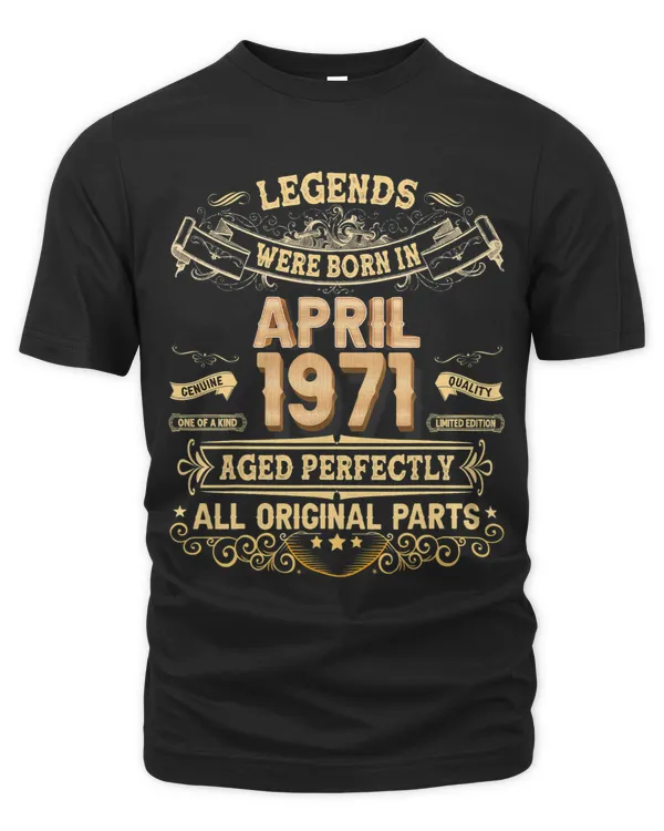 Legends Were Born In April 1971 Aged Perfectly 52 Years Old