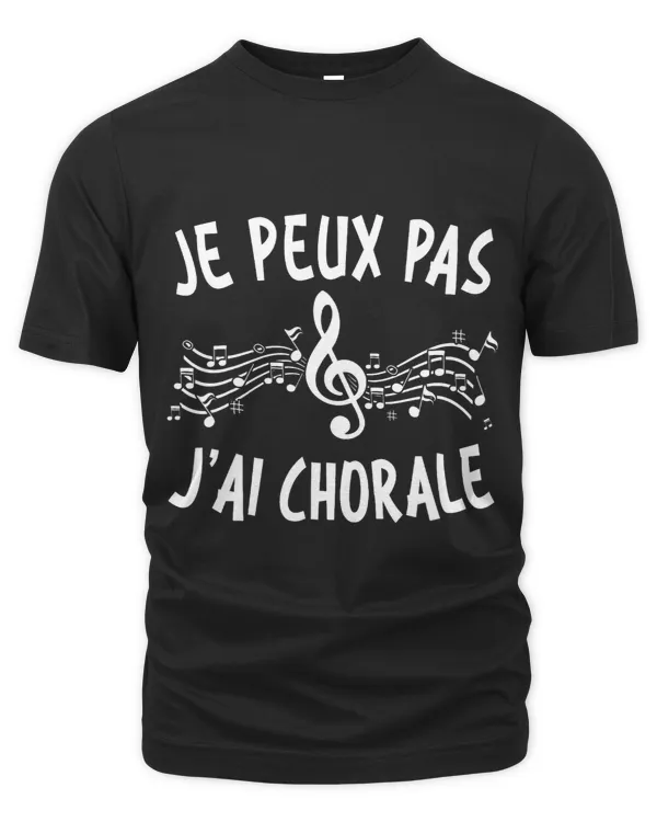 Je Peux Pas JAi Chorale Gift Choeur Singer
