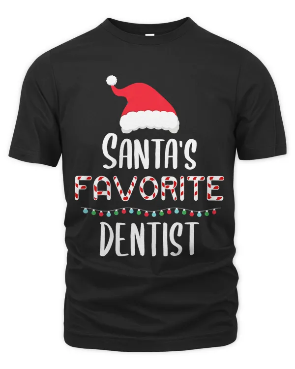 Santas Favorite dentist Pajamas Christmas Xmas