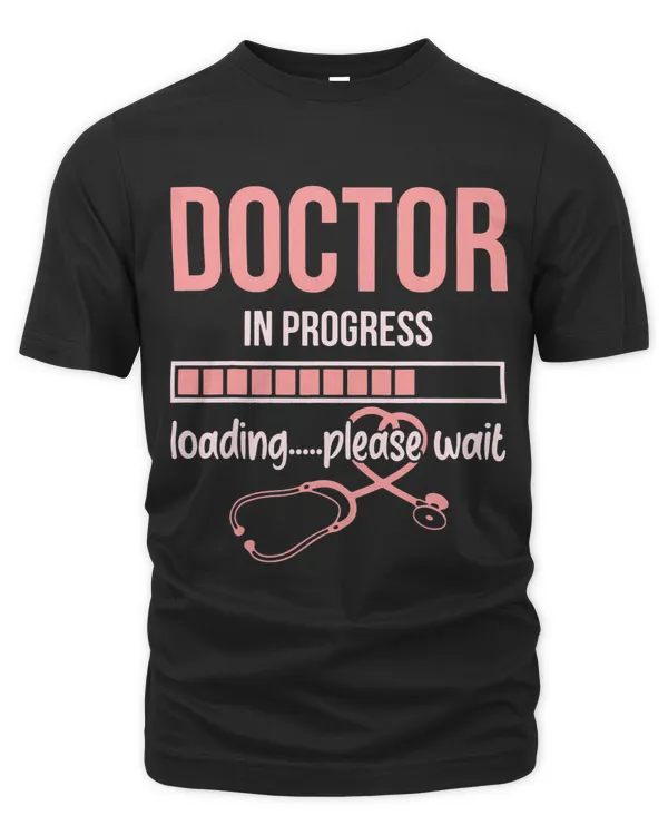 Doctor In Progress Loading Please Wait Stethoscope Medical