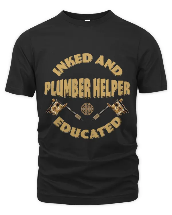 Inked and educated Plumber Helper